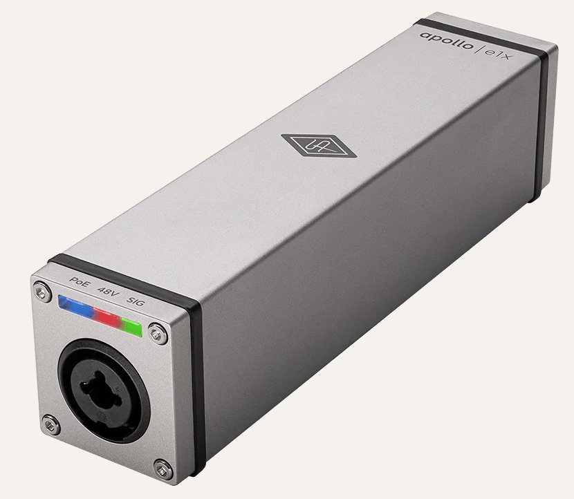 Universal Audio Apollo e1x Remote-controllable Unison Preamp (Dante)