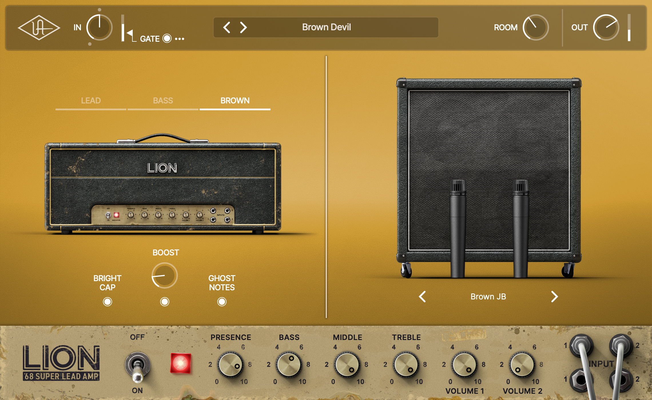 UAD Lion '68 Super Lead Amp - Image 4