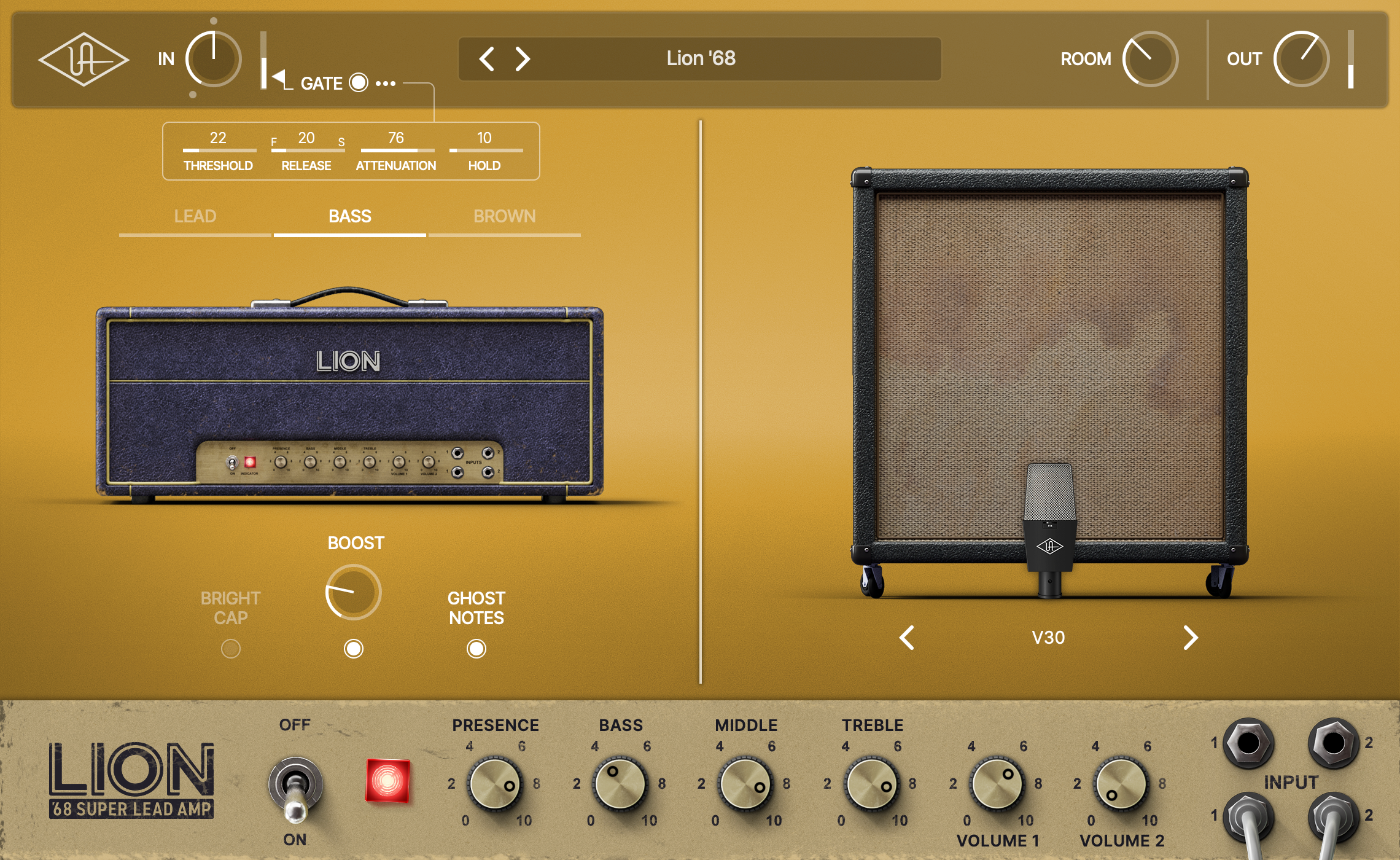 UAD Lion '68 Super Lead Amp - Image 6