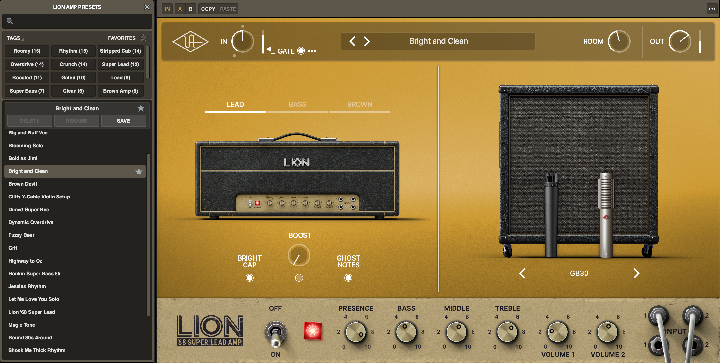 UAD Lion '68 Super Lead Amp - Image 10