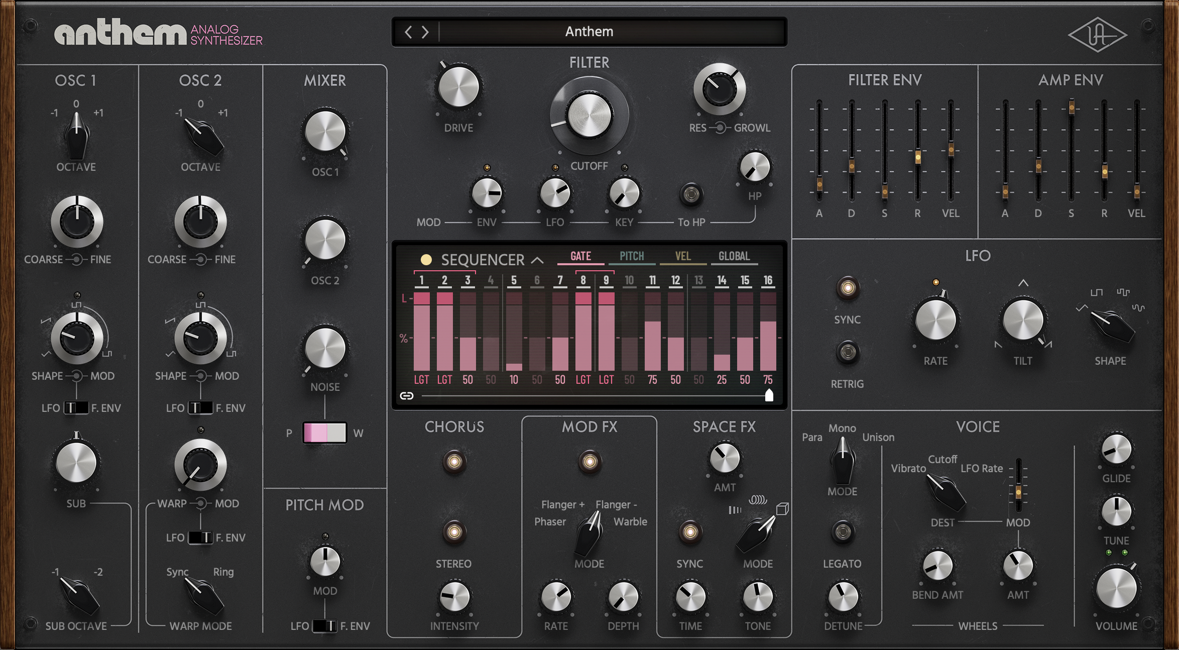 Anthem Analog Synthesizer