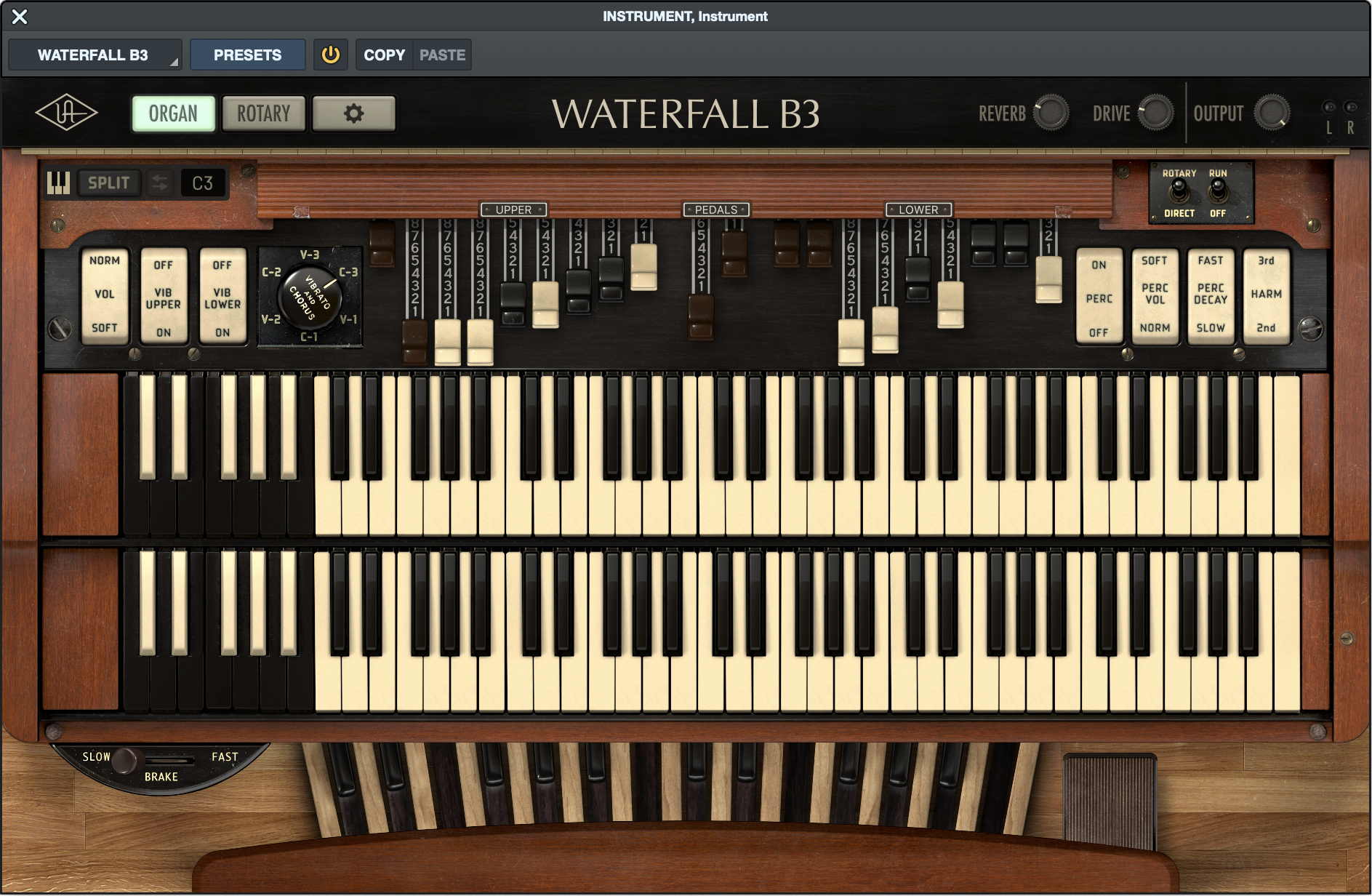 Waterfall B3 Organ