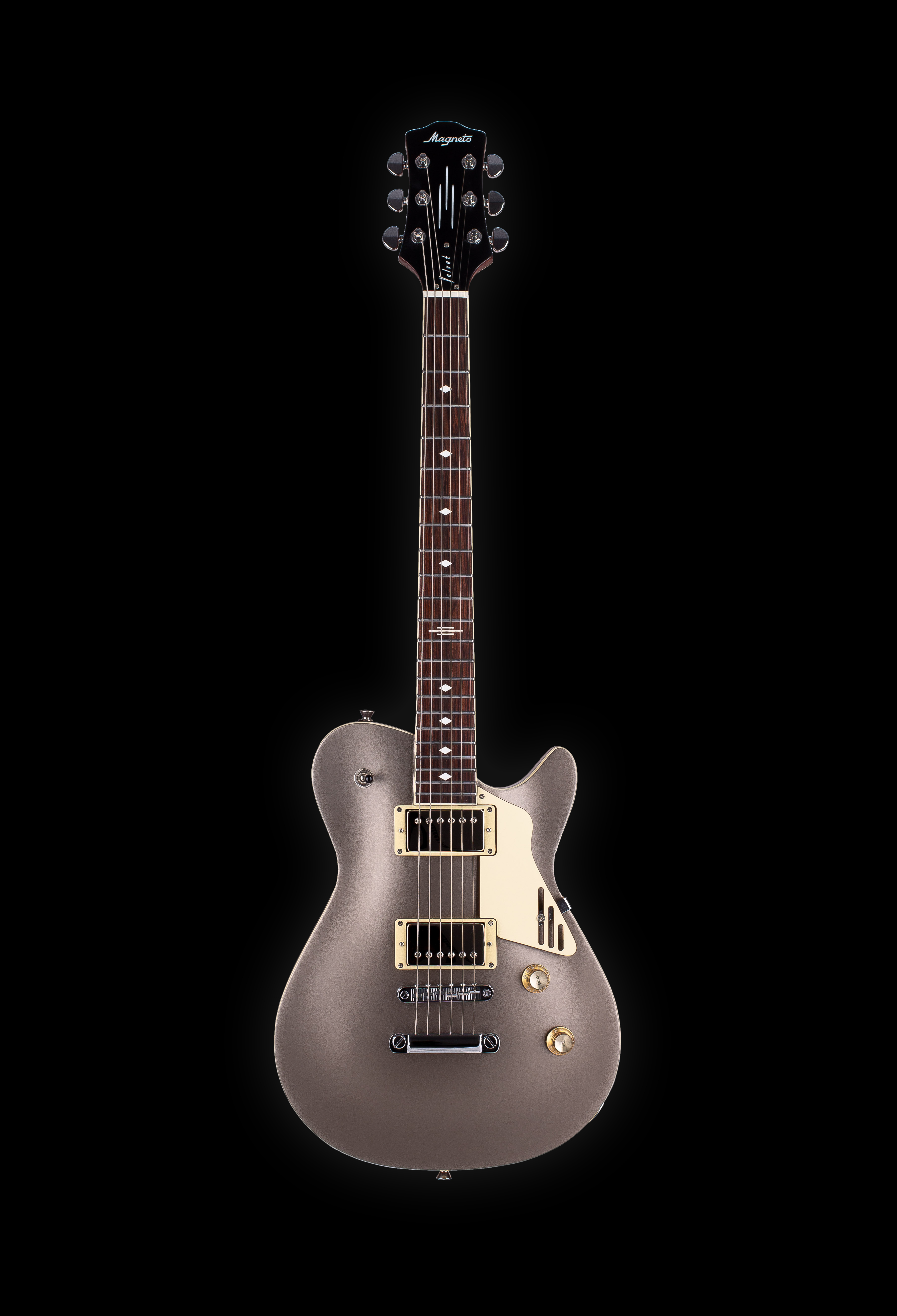 Magneto U-One Velvet Deluxe Sunset Gold Silk with Gig Bag - Image 2