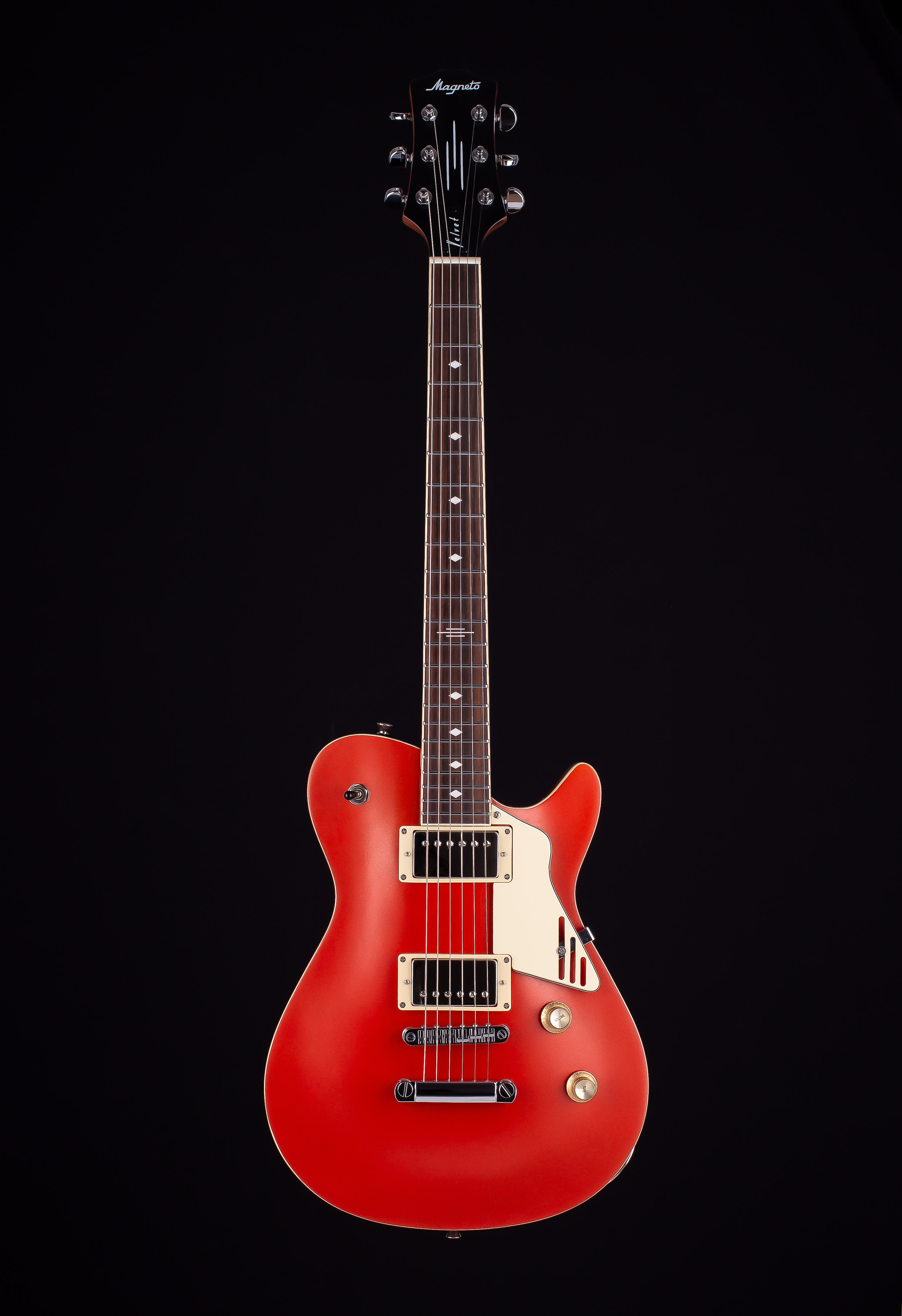 Magneto U-One Velvet Deluxe Metallic Orange Silk with Gig Bag