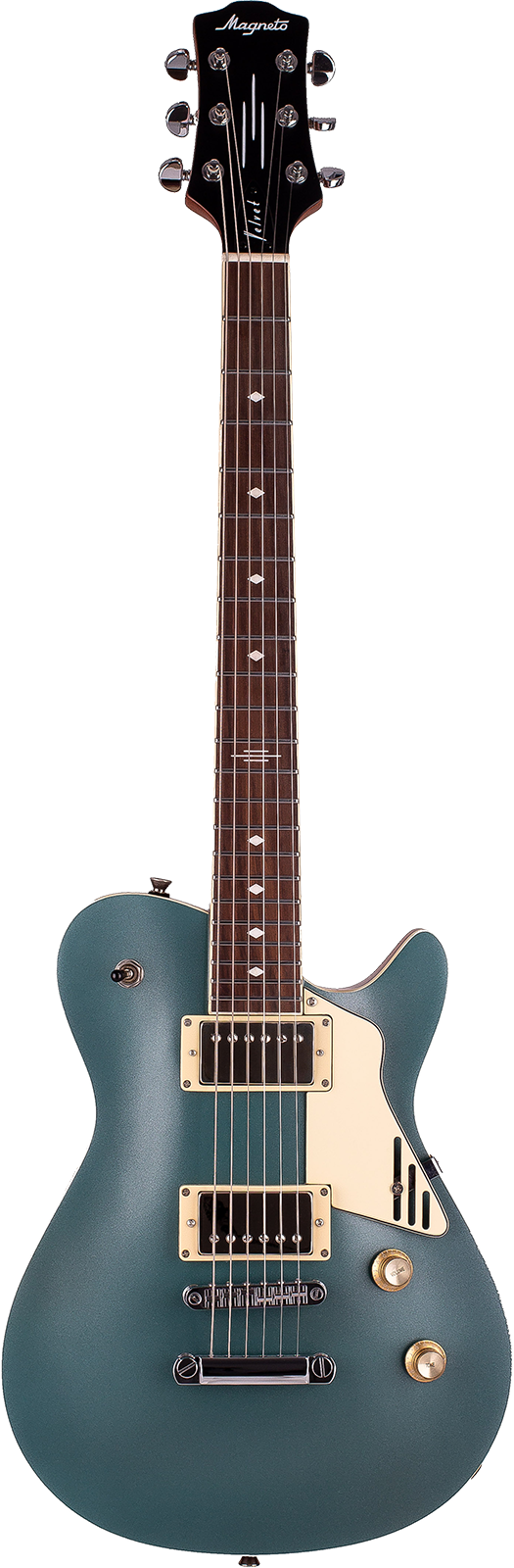 Magneto U-One Velvet Deluxe Metallic Green Silk with Gig Bag