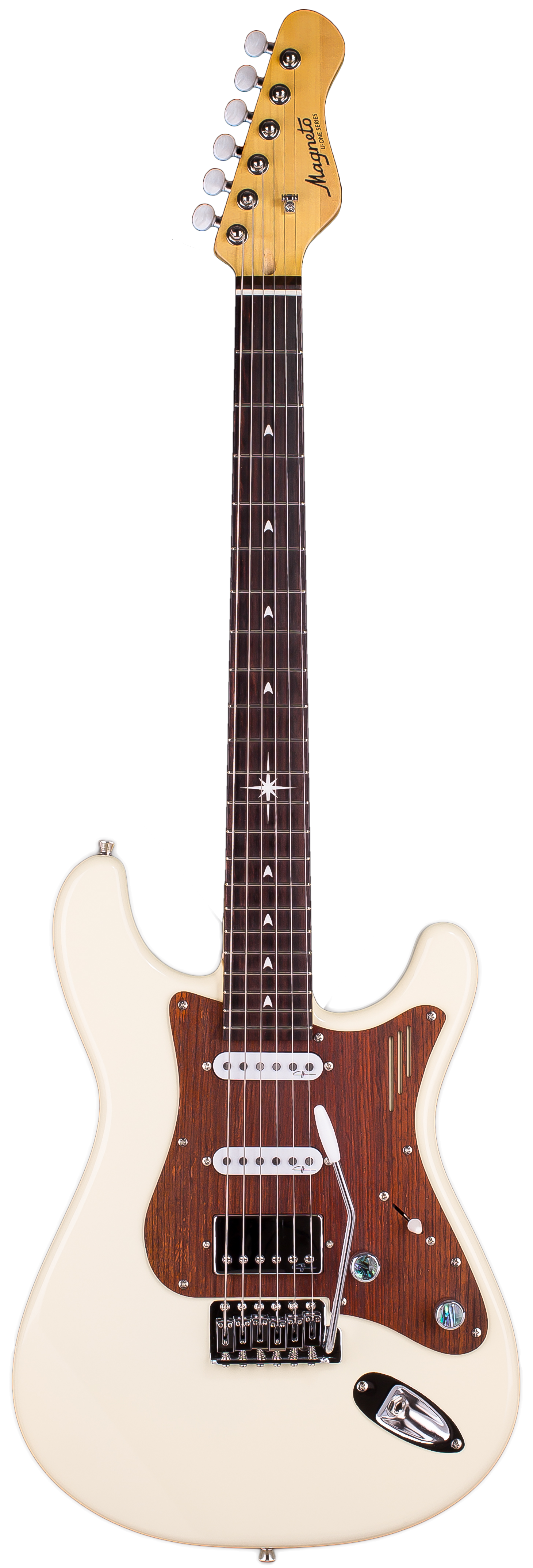 Magneto U-One Sonnet Deluxe Vintage White with Gig Bag