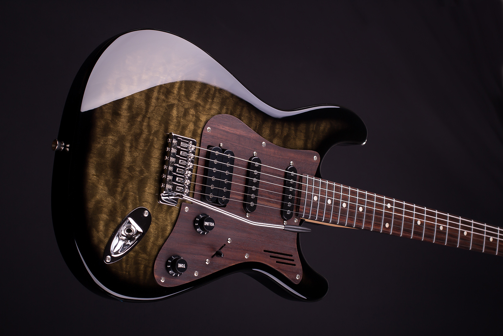 Magneto U-One Sonnet Modern See Thru Black Quilt with Gig Bag - Image 6