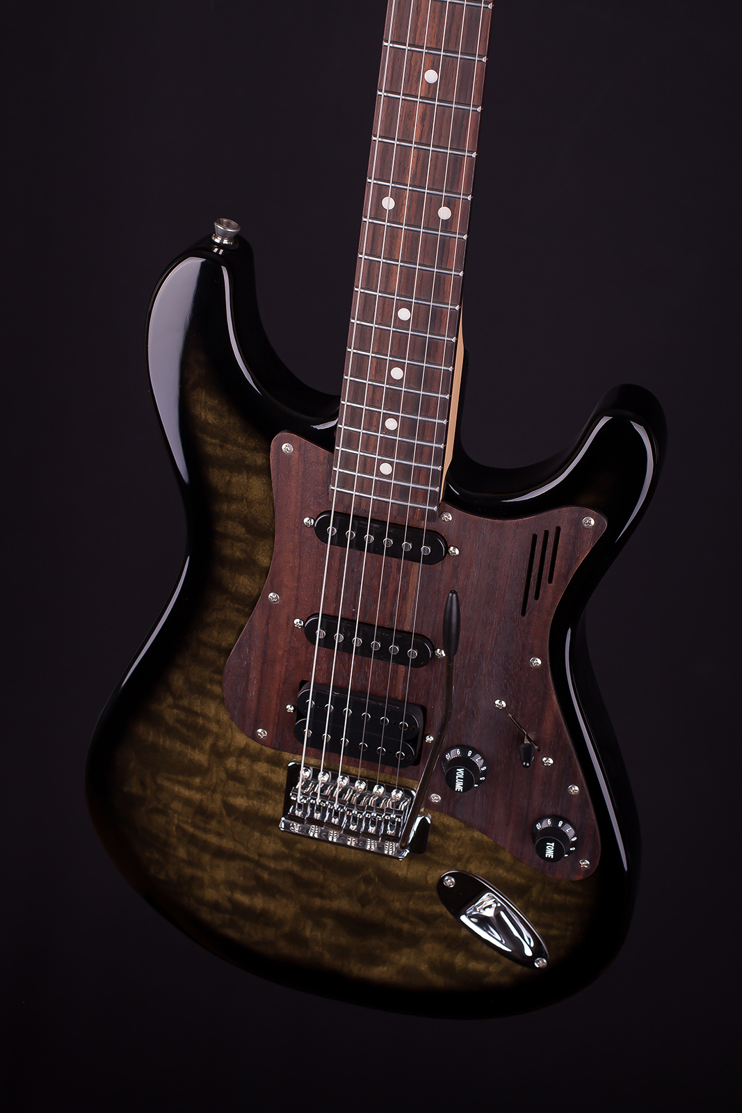 Magneto U-One Sonnet Modern See Thru Black Quilt with Gig Bag - Image 7