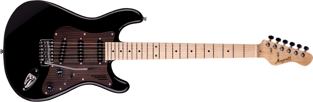 Magneto U-One Sonnet Standard Black Maple FB with Gig Bag - Image 3