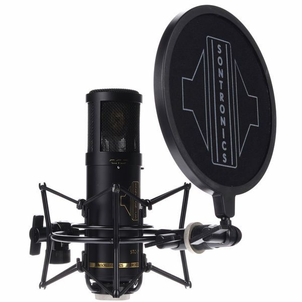 Sontronics Sontronics STC-3X Pack Black three pattern condenser mic with accessories - Image 2